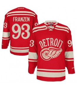 NHL Johan Franzen Detroit Red Wings Authentic 2014 Winter Classic Reebok Jersey - Red