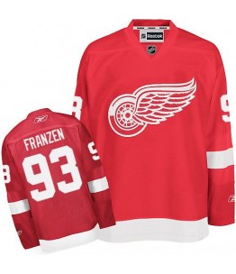 NHL Johan Franzen Detroit Red Wings Premier Home Reebok Jersey - Red