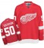 NHL Jonas Gustavsson Detroit Red Wings Authentic Home Reebok Jersey - Red