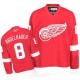 NHL Justin Abdelkader Detroit Red Wings Authentic Home Reebok Jersey - Red