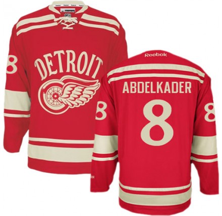 NHL Justin Abdelkader Detroit Red Wings Premier 2014 Winter Classic Reebok Jersey - Red
