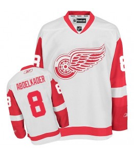 NHL Justin Abdelkader Detroit Red Wings Premier Away Reebok Jersey - White