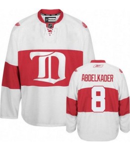 NHL Justin Abdelkader Detroit Red Wings Premier Third Reebok Jersey - White