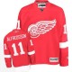NHL Daniel Alfredsson Detroit Red Wings Authentic Home Reebok Jersey - Red