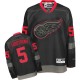 NHL Nicklas Lidstrom Detroit Red Wings Authentic Reebok Jersey - Black Ice