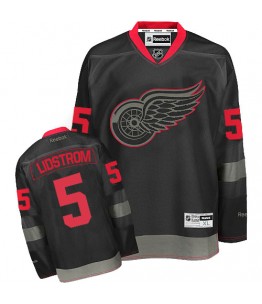 NHL Nicklas Lidstrom Detroit Red Wings Authentic Reebok Jersey - Black Ice
