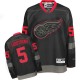 NHL Nicklas Lidstrom Detroit Red Wings Premier Reebok Jersey - Black Ice
