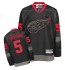 NHL Nicklas Lidstrom Detroit Red Wings Premier Reebok Jersey - Black Ice
