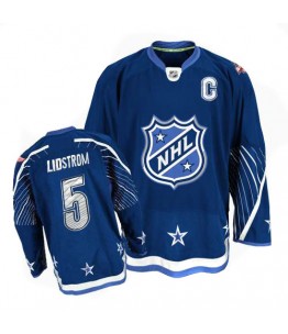 NHL Nicklas Lidstrom Detroit Red Wings Authentic 2011 All Star Reebok Jersey - Navy Blue