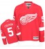NHL Nicklas Lidstrom Detroit Red Wings Youth Premier Home Reebok Jersey - Red