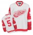 NHL Nicklas Lidstrom Detroit Red Wings Youth Authentic Away Reebok Jersey - White