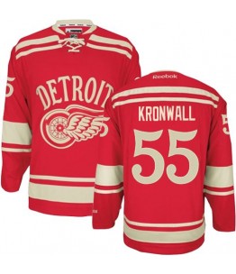 NHL Niklas Kronwall Detroit Red Wings Authentic 2014 Winter Classic Reebok Jersey - Red