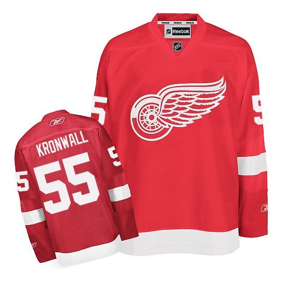 Niklas Kronwall Signed Detroit Red Wings Rebook NHL Style Jersey
