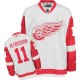 NHL Daniel Alfredsson Detroit Red Wings Authentic Away Reebok Jersey - White