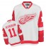 NHL Daniel Alfredsson Detroit Red Wings Authentic Away Reebok Jersey - White