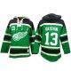 NHL Pavel Datsyuk Detroit Red Wings Old Time Hockey Premier St. Patrick's Day McNary Lace Hoodie Jersey - Green