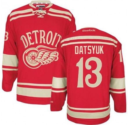NHL Pavel Datsyuk Detroit Red Wings Premier 2014 Winter Classic Reebok Jersey - Red
