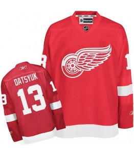 NHL Pavel Datsyuk Detroit Red Wings Premier Home Reebok Jersey - Red