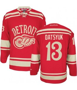 NHL Pavel Datsyuk Detroit Red Wings Youth Premier 2014 Winter Classic Reebok Jersey - Red