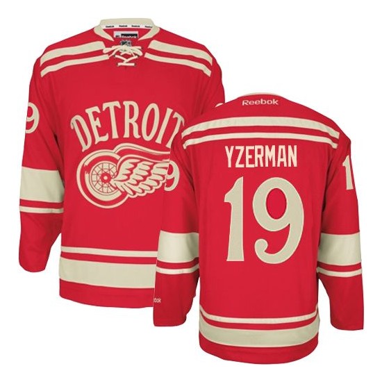 NHL Steve Yzerman Detroit Red Wings Authentic 2014 Winter Classic ...