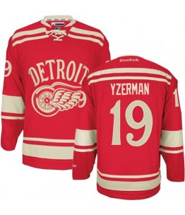 NHL Steve Yzerman Detroit Red Wings Premier 2014 Winter Classic Reebok Jersey - Red