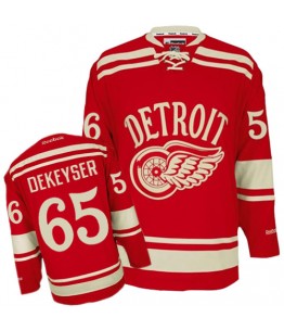 NHL Danny DeKeyser Detroit Red Wings Premier 2014 Winter Classic Reebok Jersey - Red