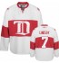 NHL Ted Lindsay Detroit Red Wings Authentic Third Reebok Jersey - White