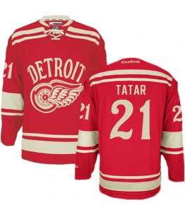 NHL Tomas Tatar Detroit Red Wings Authentic 2014 Winter Classic Reebok Jersey - Red