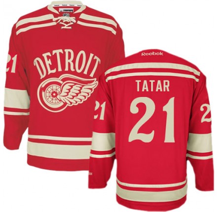 throwback red wings jersey