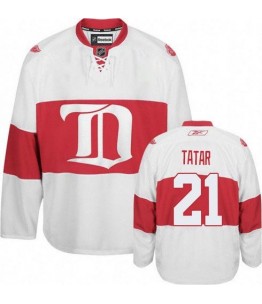 NHL Tomas Tatar Detroit Red Wings Authentic Third Reebok Jersey - White