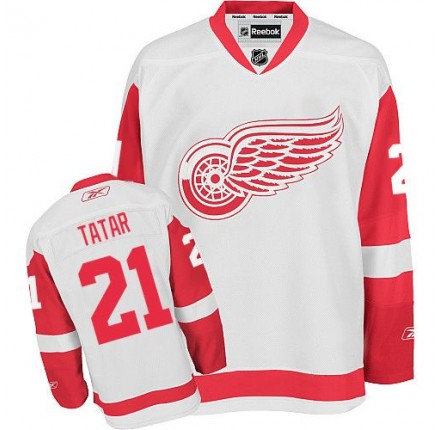 NHL Tomas Tatar Detroit Red Wings Premier Away Reebok Jersey - White