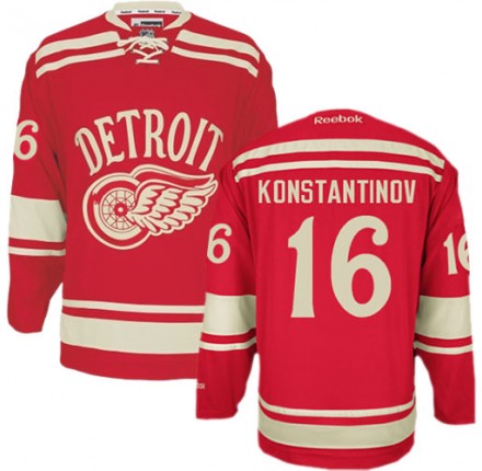 NHL Vladimir Konstantinov Detroit Red Wings Premier 2014 Winter Classic Reebok Jersey - Red