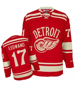 NHL David Legwand Detroit Red Wings Authentic 2014 Winter Classic Reebok Jersey - Red