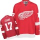 NHL David Legwand Detroit Red Wings Authentic Home Reebok Jersey - Red