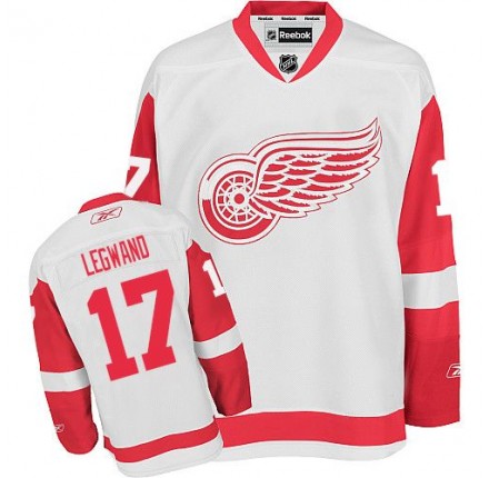 NHL David Legwand Detroit Red Wings Premier Away Reebok Jersey - White
