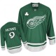 NHL Gordie Howe Detroit Red Wings Premier St Patty's Day Reebok Jersey - Green