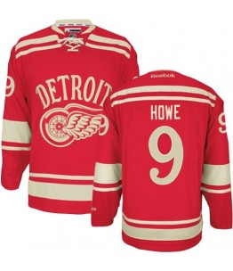NHL Gordie Howe Detroit Red Wings Premier 2014 Winter Classic Reebok Jersey - Red