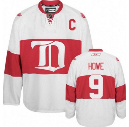NHL Gordie Howe Detroit Red Wings Premier Third Reebok Jersey - White
