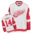 NHL Gustav Nyquist Detroit Red Wings Authentic Away Reebok Jersey - White