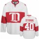 NHL Henrik Zetterberg Detroit Red Wings Youth Authentic Third Reebok Jersey - White